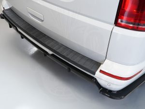 VW T6/T6.1 Rear Splitter - Tailgate (Gloss Black) - Image 3