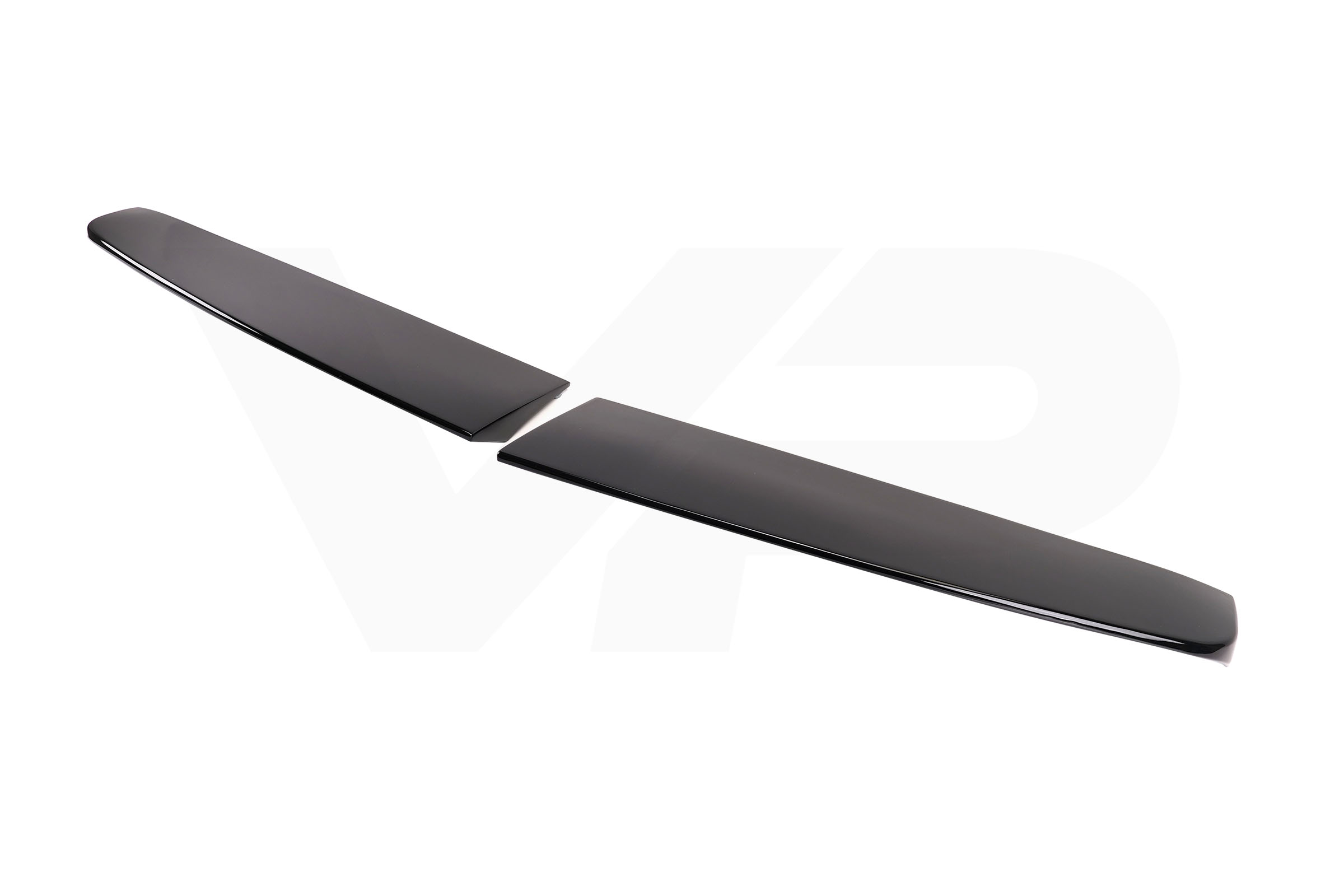 Transit Custom MK1 (2013-2023) Twin Door Rear Spoiler - Gloss Black - Image 2