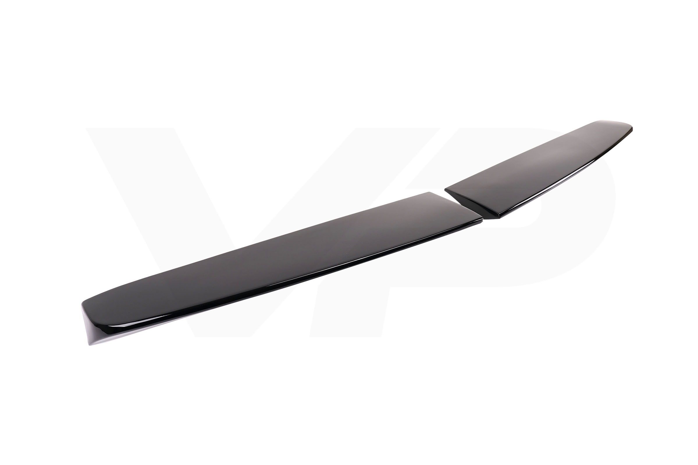 Transit Custom MK1 (2013-2023) Twin Door Rear Spoiler - Gloss Black - Image 3