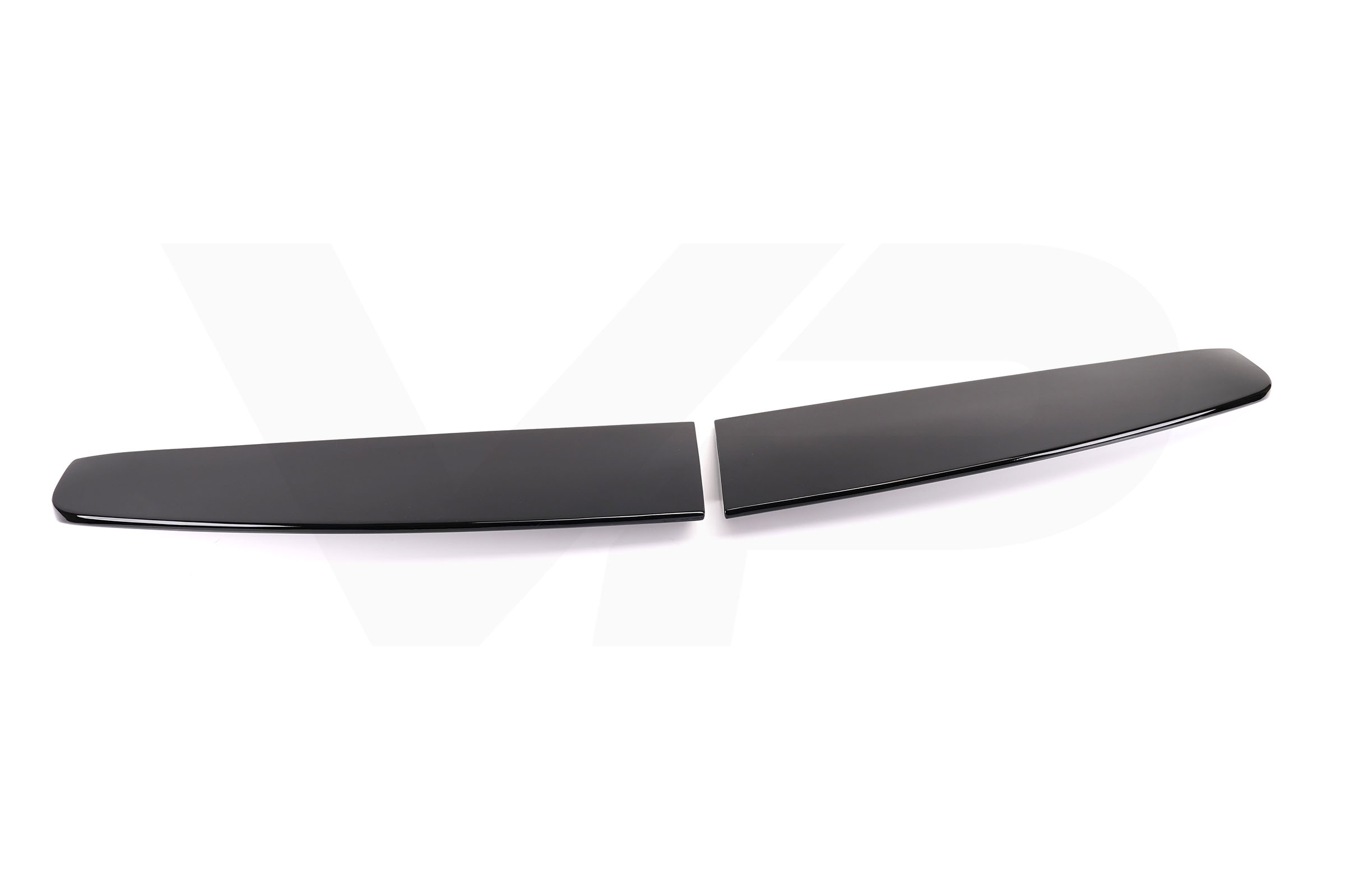 Transit Custom MK1 (2013-2023) Twin Door Rear Spoiler - Gloss Black - Image 4
