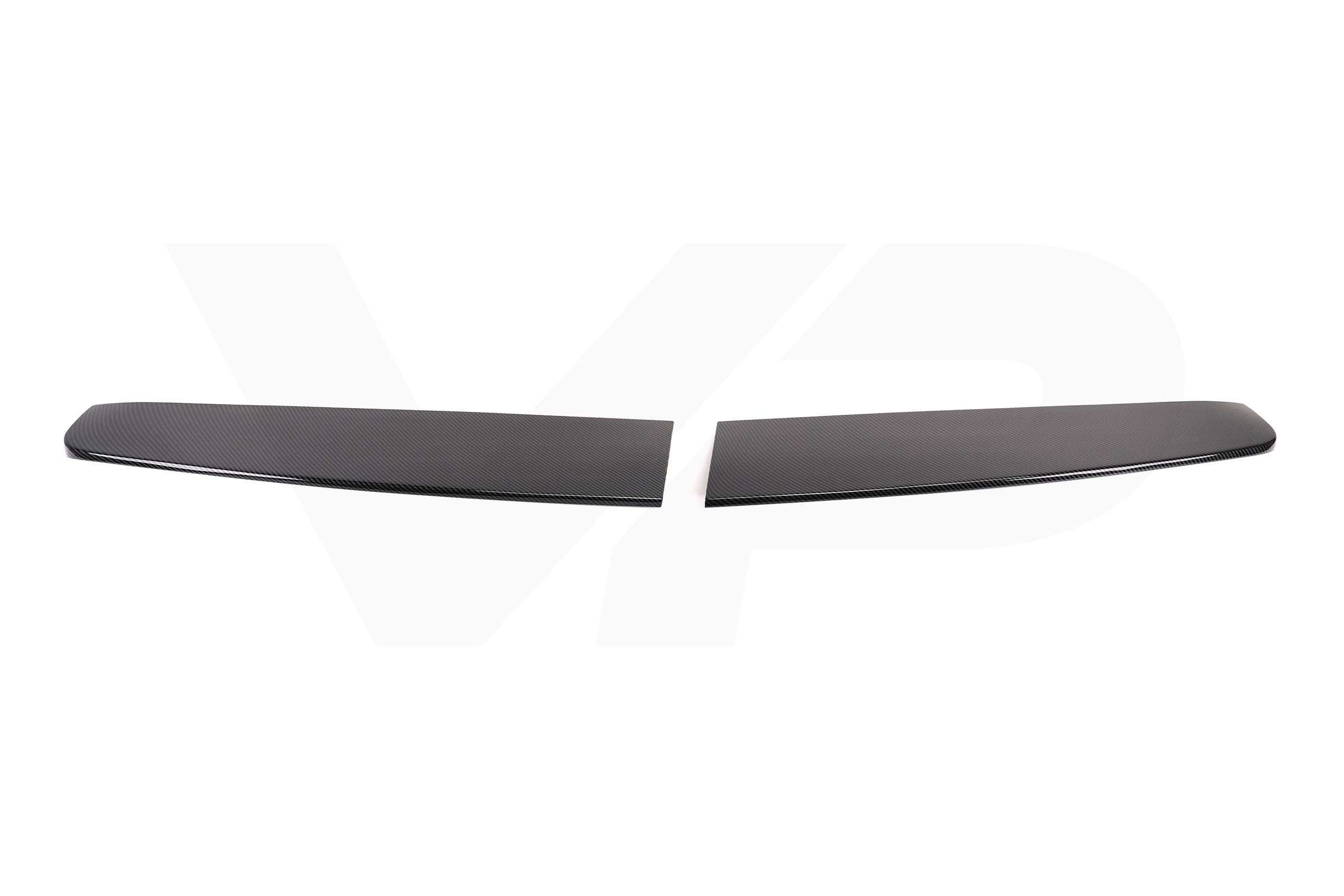 Transit Custom MK1 (2013-2023) Twin Door Rear Spoiler - Carbon Fibre Effect