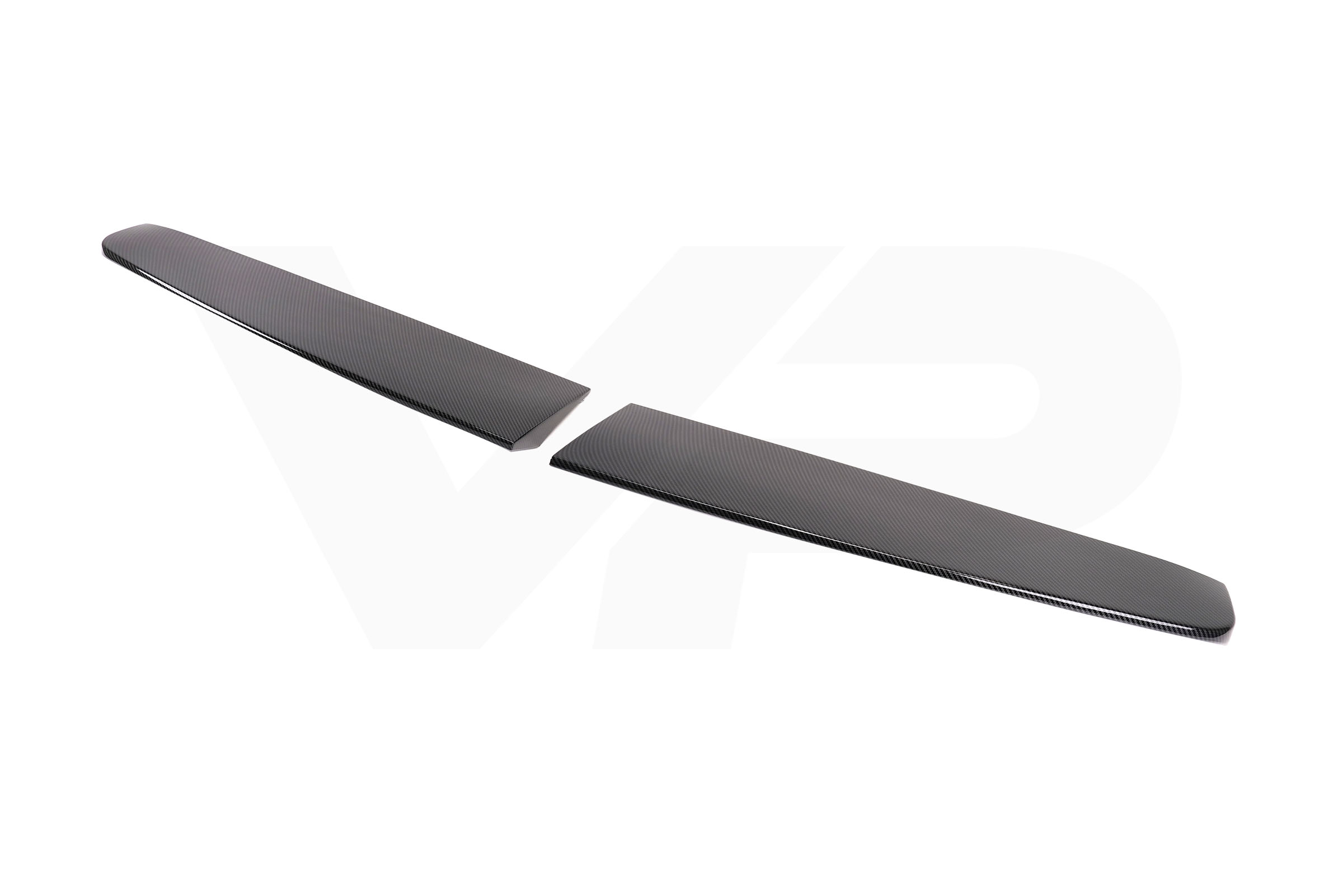 Transit Custom MK1 (2013-2023) Twin Door Rear Spoiler - Carbon Fibre Effect - Image 2