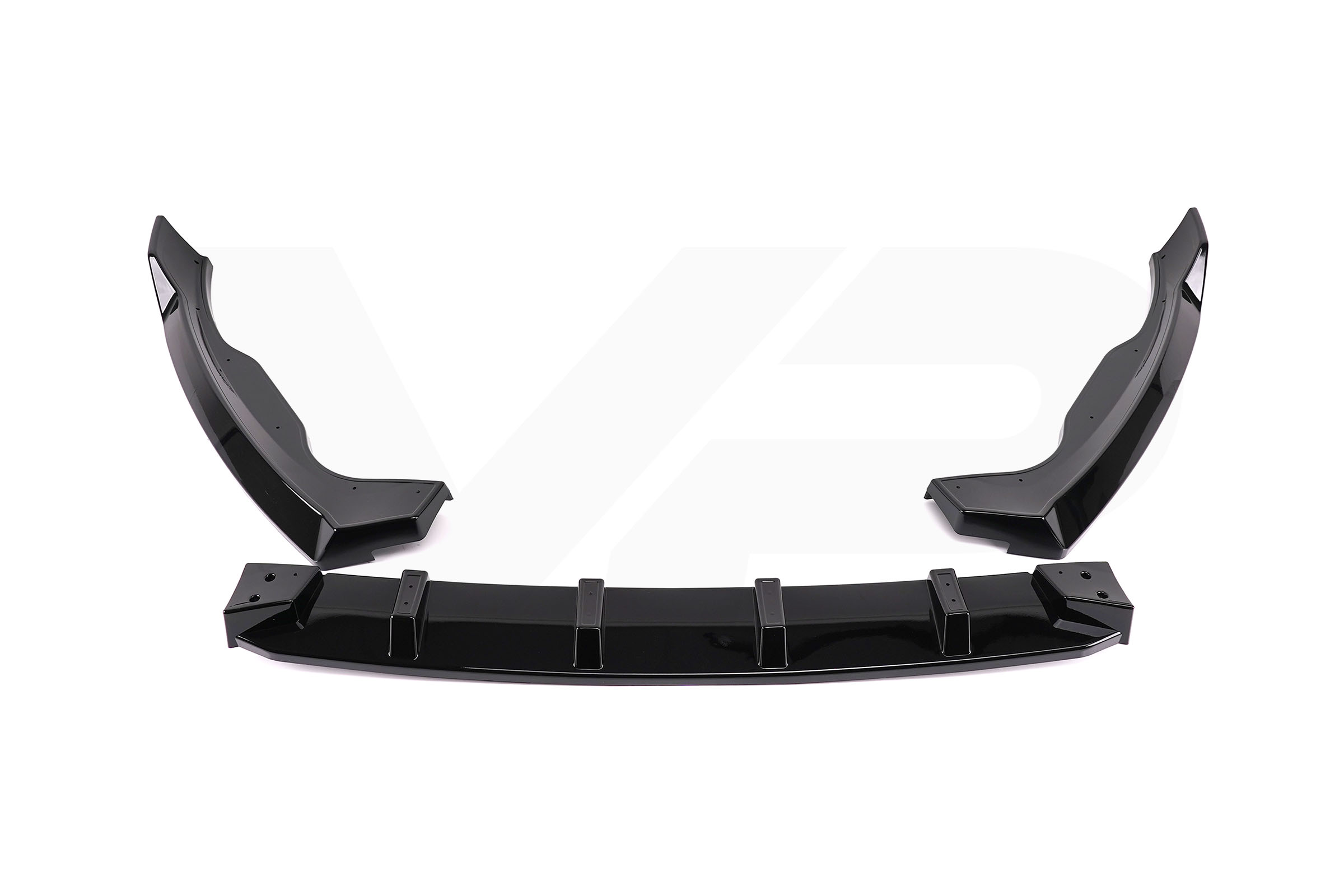 Transit Connect MK2 Facelift (2019-2021) Front Splitter - Gloss Black - Image 3