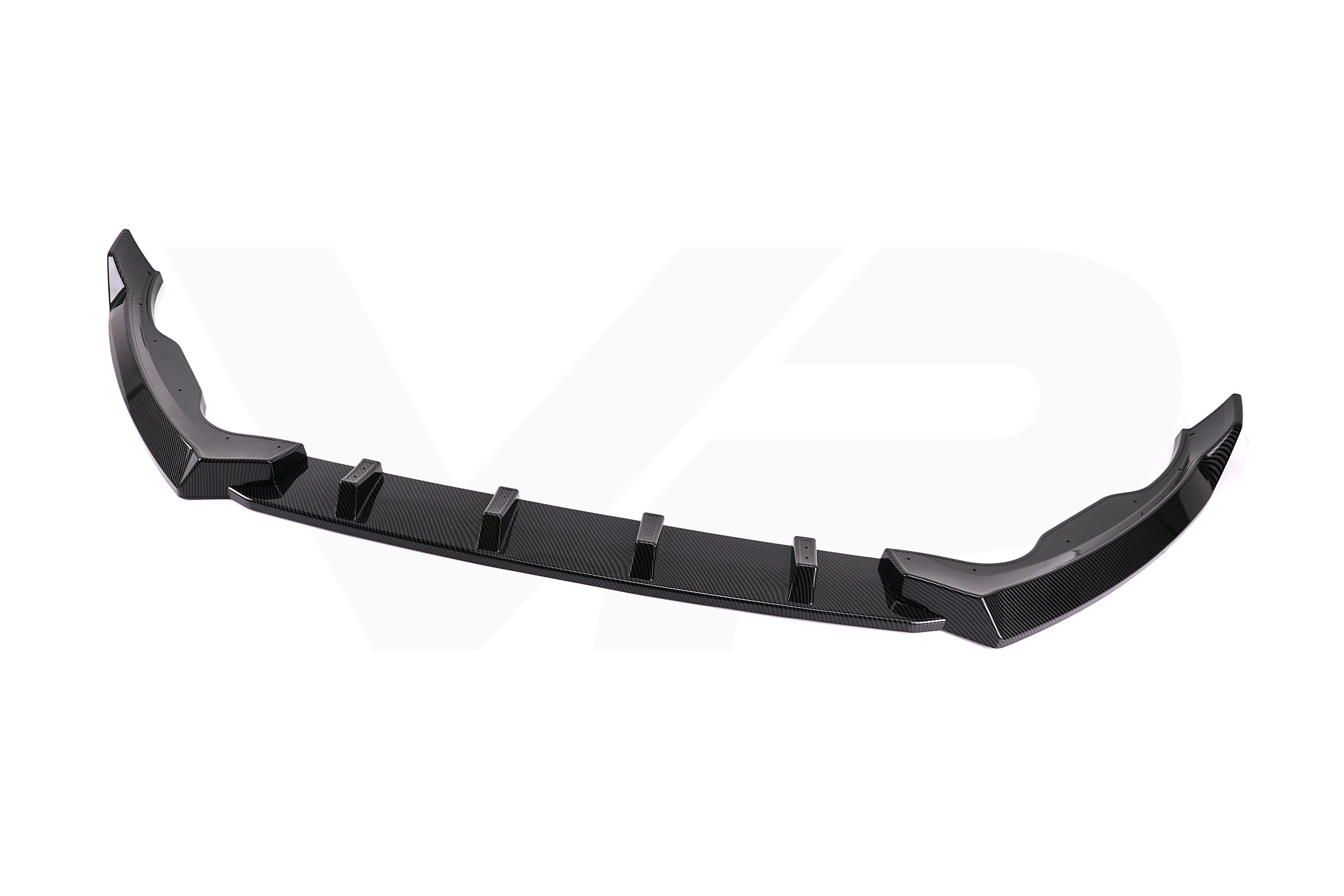 Transit Connect MK2 Facelift (2019-2021) Front Splitter - Carbon Fibre Effect - Image 2