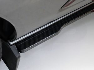 Transit Custom (2018-2023) Side Skirts (SWB) - Carbon Fibre Effect - Image 3