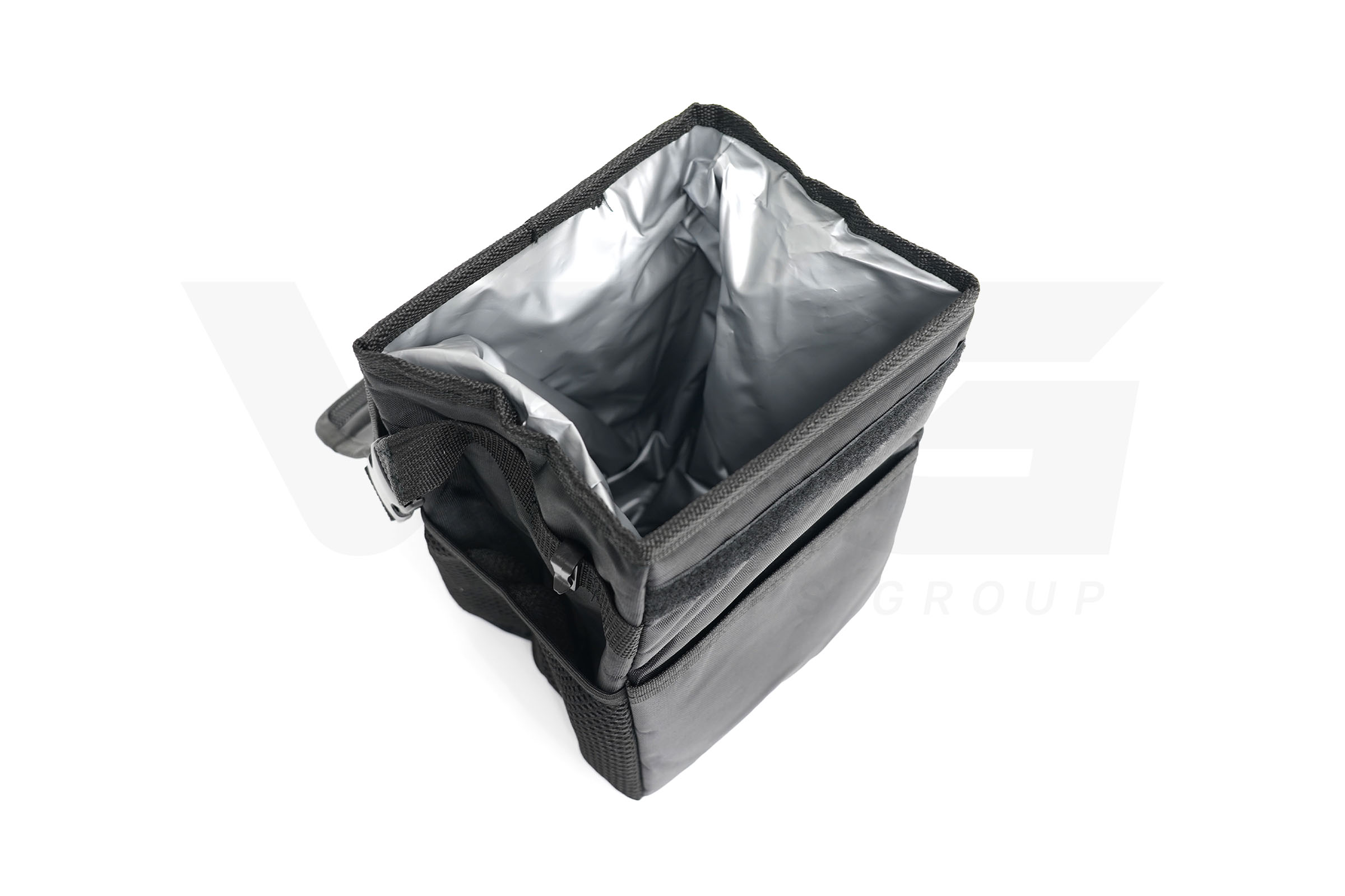 VPG Universal Campervan Headrest Bin - Black - Image 4