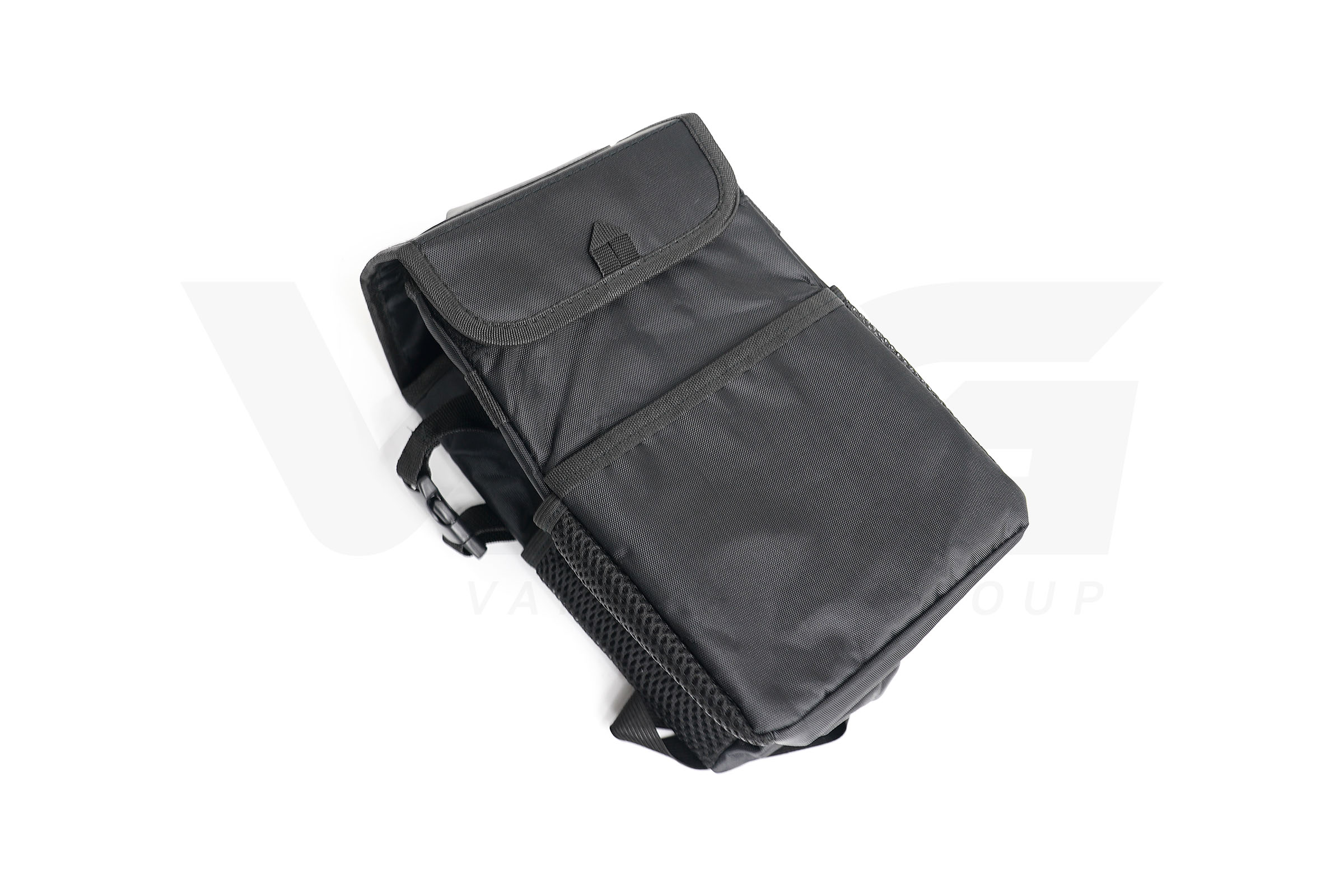 VPG Universal Campervan Headrest Bin - Black - Image 2