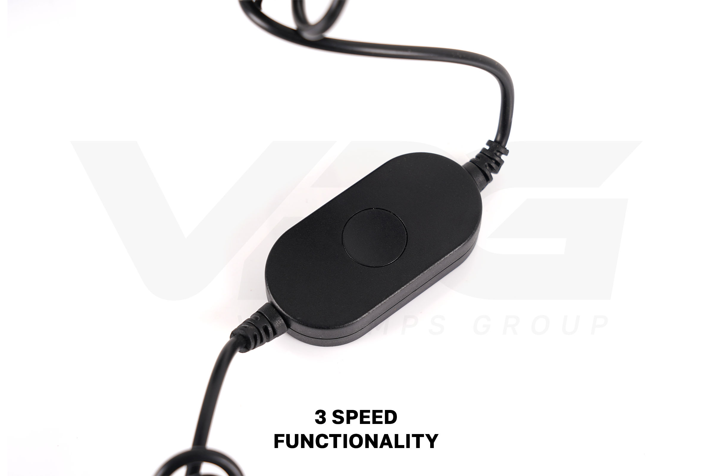 VPG USB 3-Speed Fan with Suction Cup - 5V (12cm Fan) - Image 4