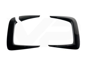 Transit E Custom/PHEV (2024>) Front Canards - Gloss Black