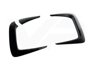Alternative view of Transit E Custom/PHEV (2024>) Front Canards - Gloss Black