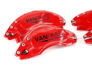 Transit Custom 13-23 VanPimps Performance Caliper Covers - Red (4 Piece Set) - Image 3