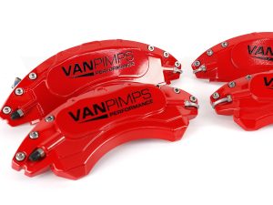 Transit Custom MK2 24> VanPimps Performance Caliper Covers - Red (4 Piece Set) - Image 3