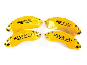Transit Custom 13-23 VanPimps Performance Caliper Covers - Yellow (4 Piece Set)