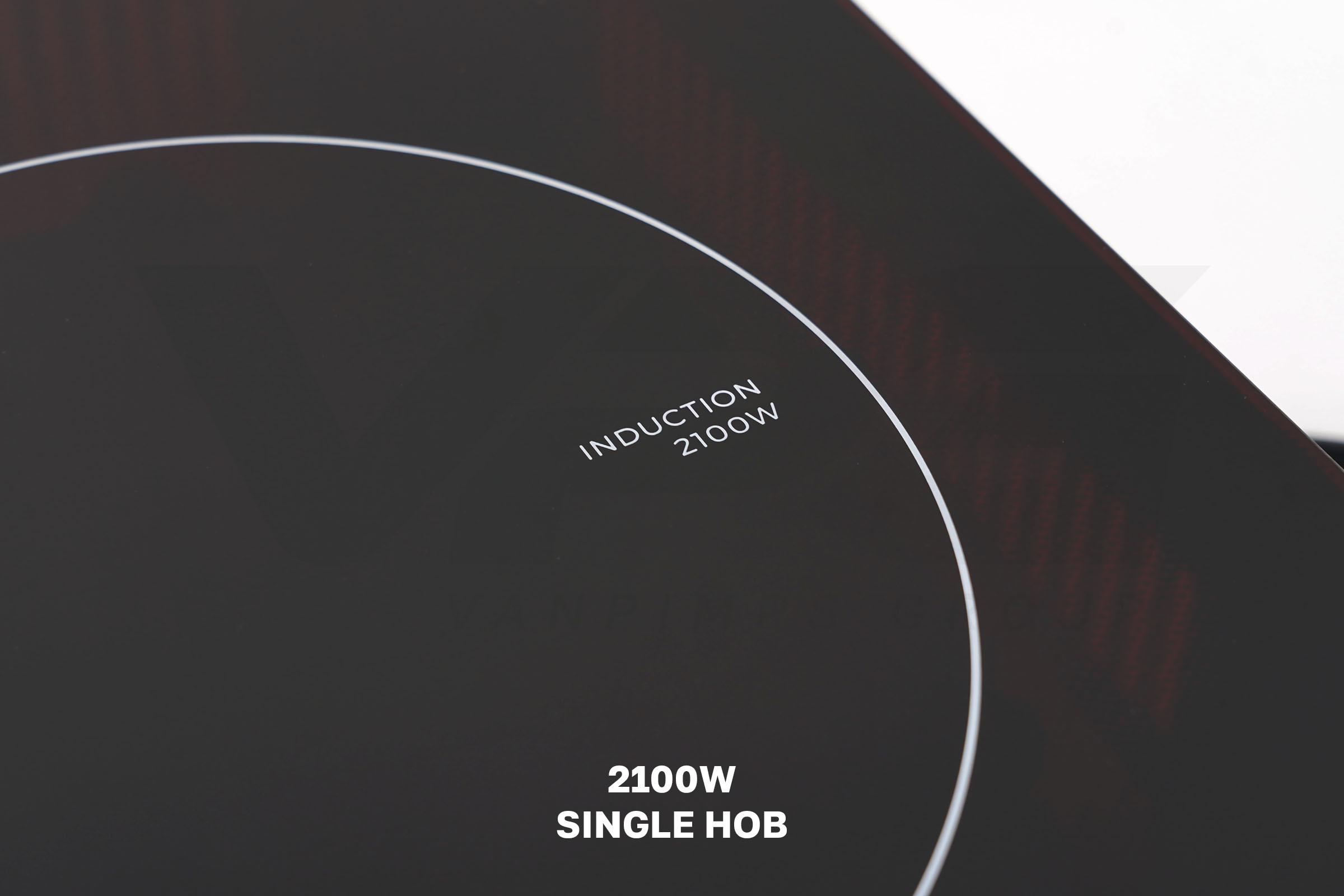 VPG Campervan Single Induction Hob (2100W) (489mm x 299mm) - Image 3