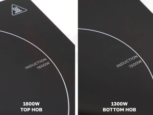 VPG Campervan Double Induction Hob (2300W) (510mm x 286mm) - Image 3