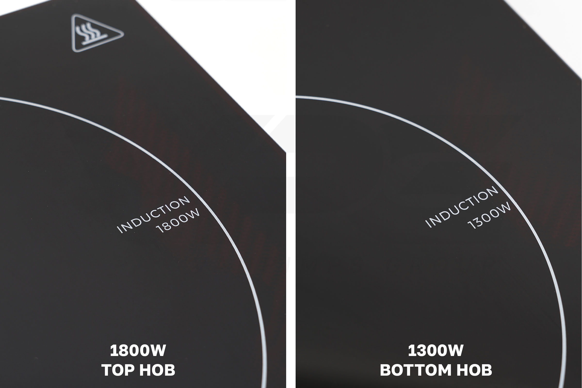 VPG Campervan Double Induction Hob (2300W) (510mm x 286mm) - Image 3