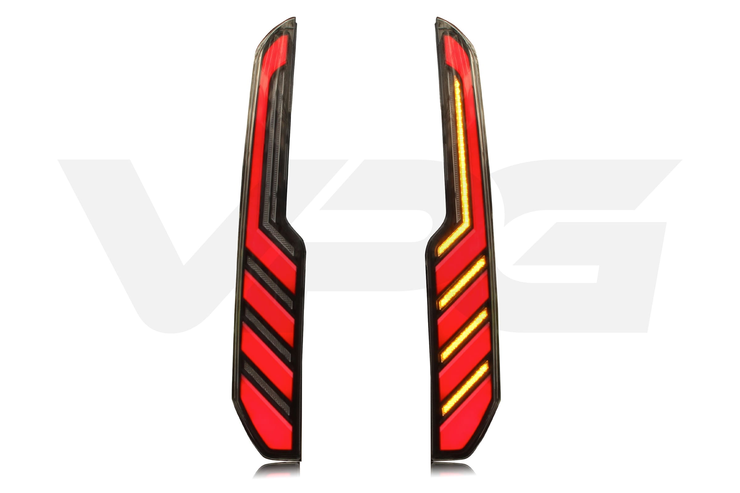 Transit Custom MK1 (2013-2023) Sequential Full LED Rear Lights – Smoked (PRE-ORDER) - Image 6