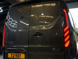 Transit Custom MK1 (2013-2023) Sequential Full LED Rear Lights – Smoked & White (PRE-ORDER) - Image 3