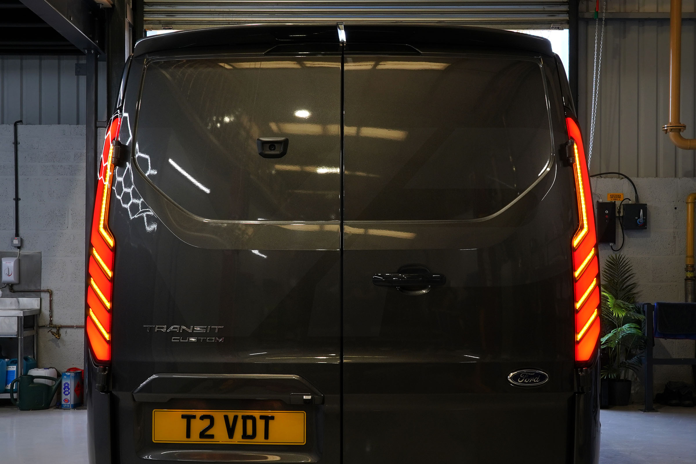 Transit Custom MK1 (2013-2023) Sequential Full LED Rear Lights – Smoked & White (PRE-ORDER) - Image 5