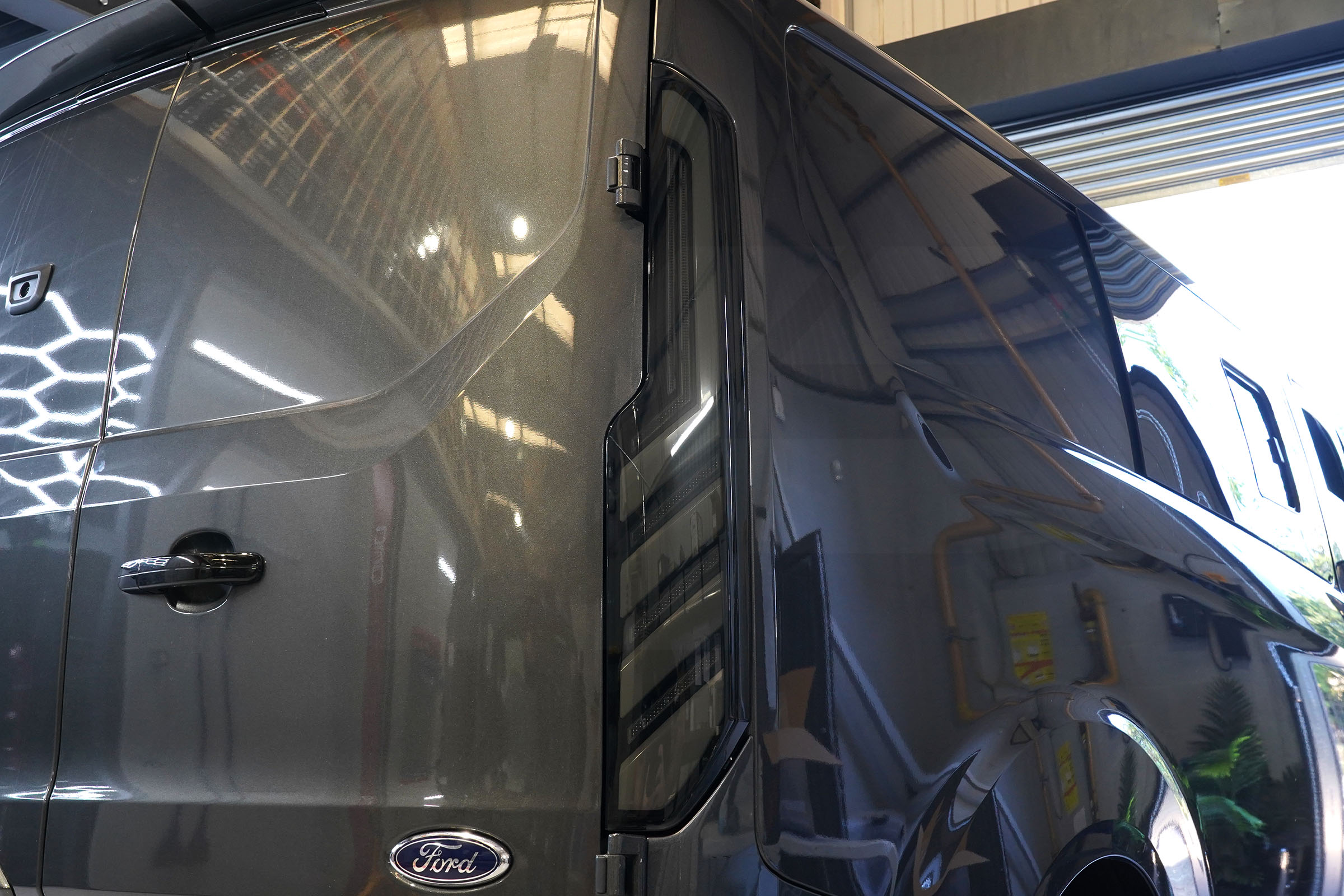 Transit Custom MK1 (2013-2023) Sequential Full LED Rear Lights – Smoked & White (PRE-ORDER) - Image 8