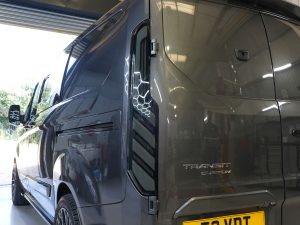 Transit Custom MK1 (2013-2023) Sequential Full LED Rear Lights – Smoked & White (PRE-ORDER) - Image 7