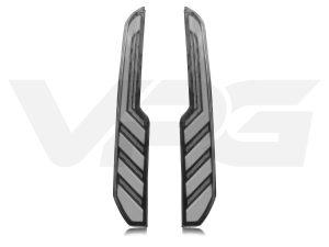 Alternative view of Transit Custom MK1 (2013-2023) Sequential Full LED Rear Lights – Smoked & White (PRE-ORDER)